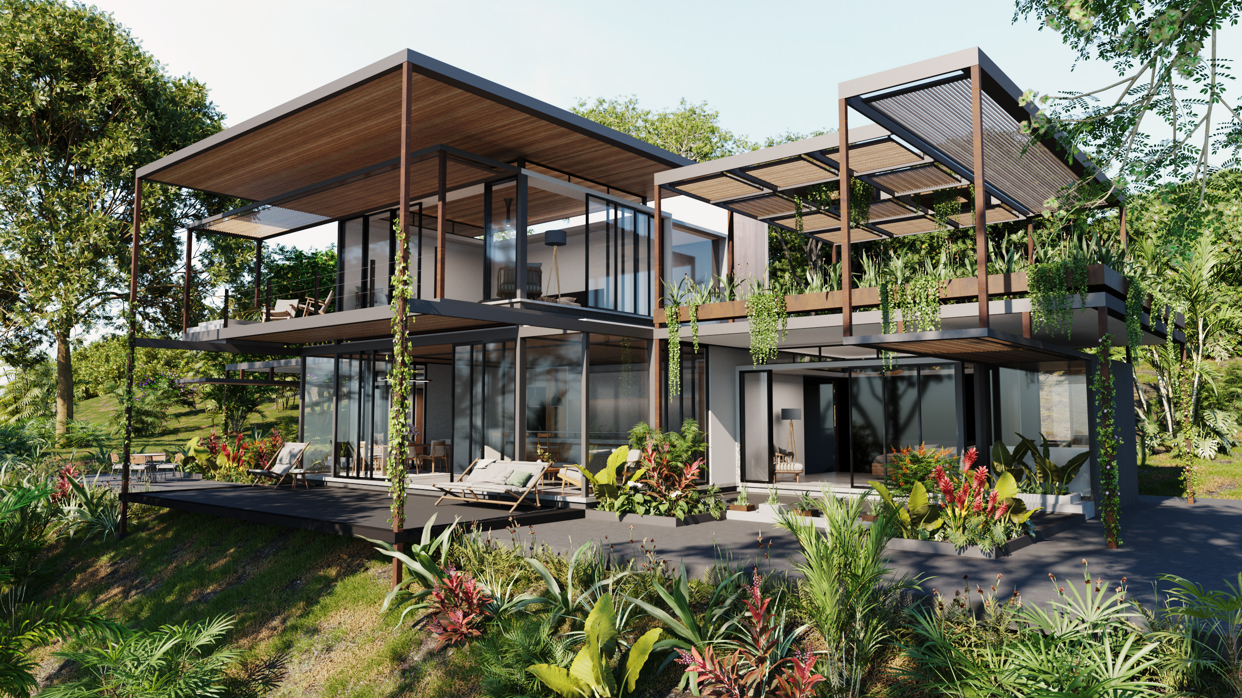 Edificio custom home exterior