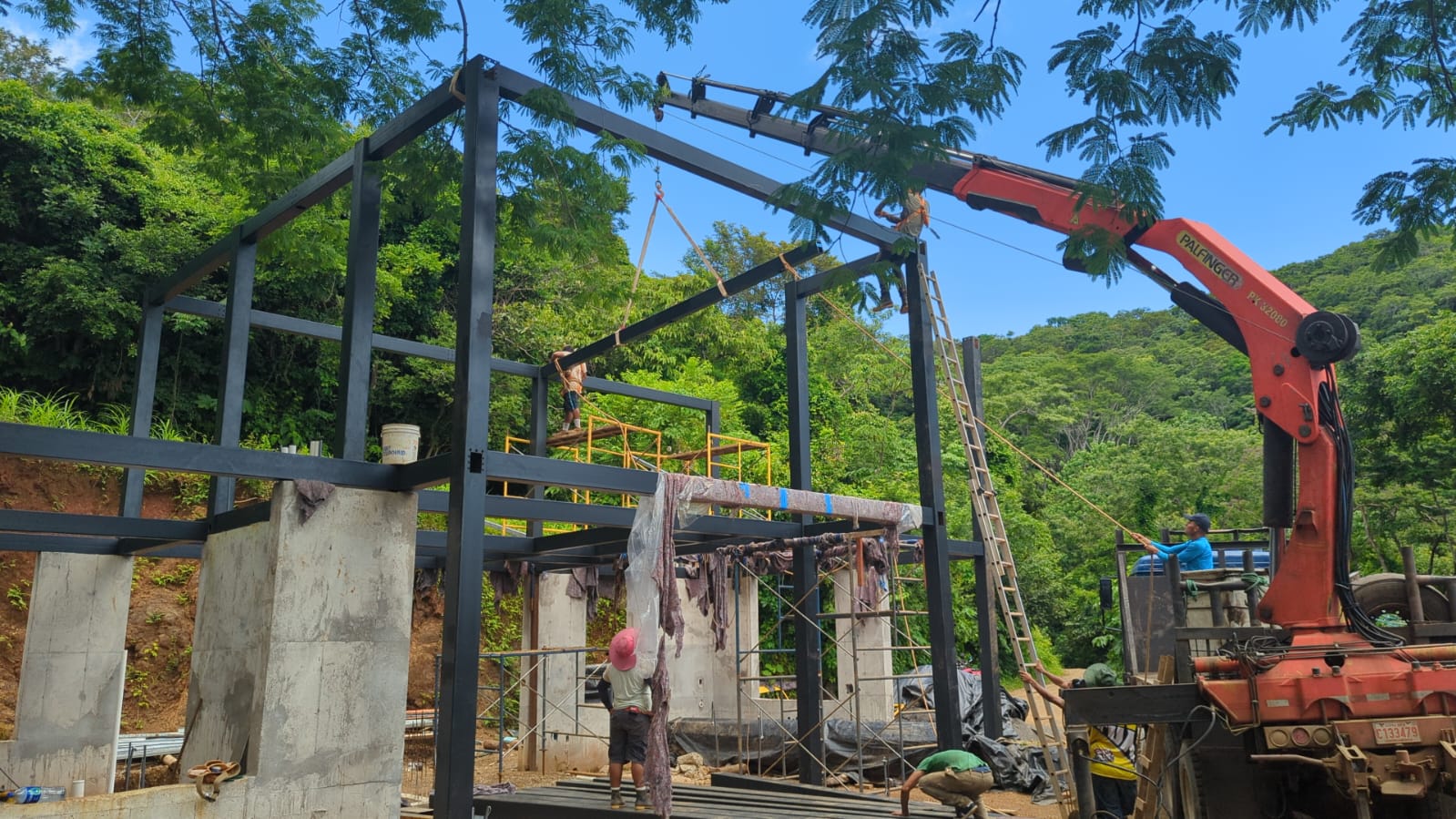 Project management on site